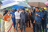Maravoor dam fills up; 30 houses surrounded by water; DC visits affected places